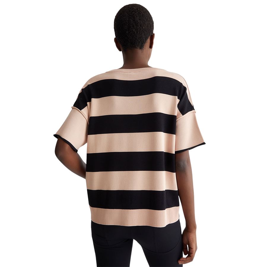 Maglia a righe con logo Liu Jo | TA4115MS36LC3381